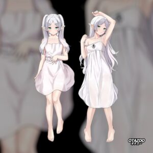 Freiren anime body pillow cover with front and back design – OTAZOO dakimakura
