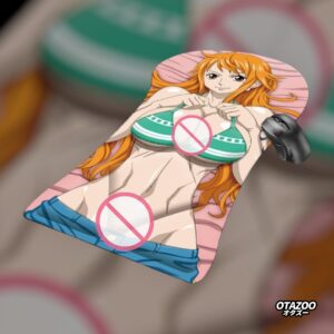 nami one piece lewd gaming mousepad