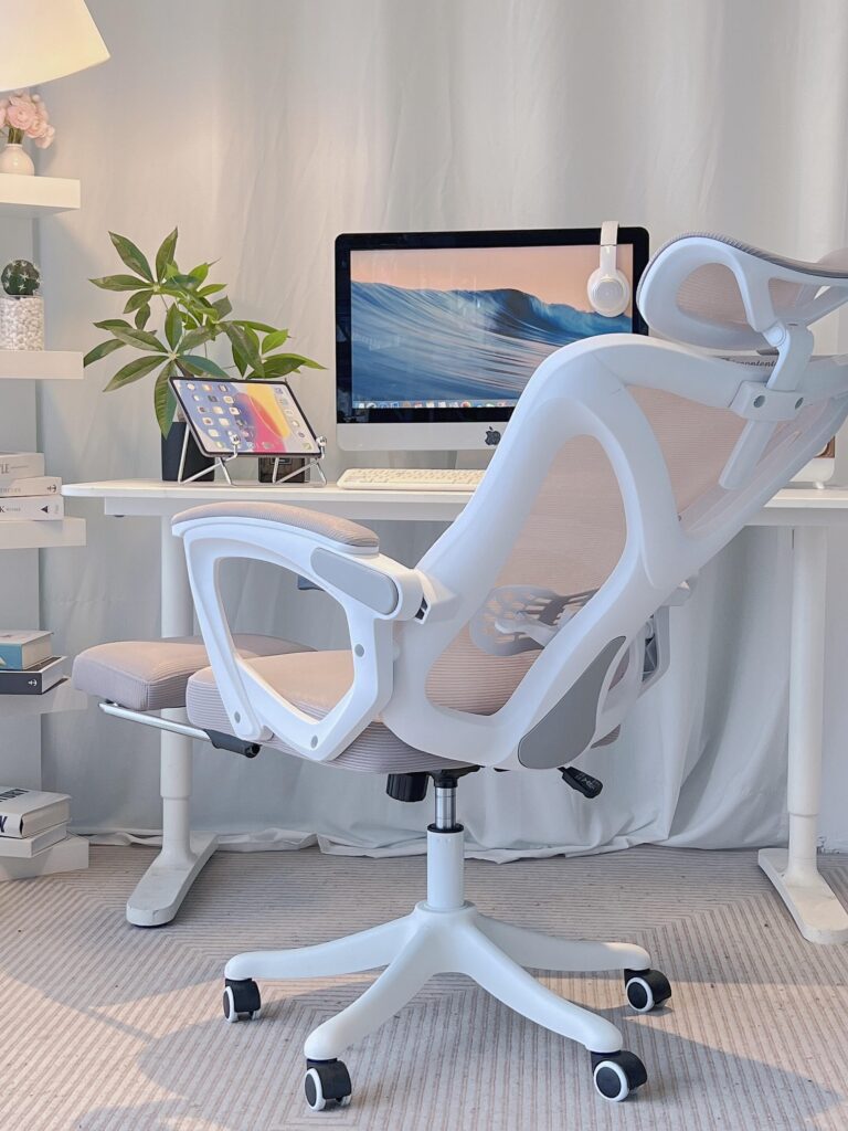 How to Build the Best Anime Gamer PC in 2025 (Even on a Budget) | Otazoo 2 Ergonomic gaming chair for anime-themed PC setup in minimalist pastel room