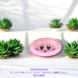 Kirby tray between green succulents in white setting