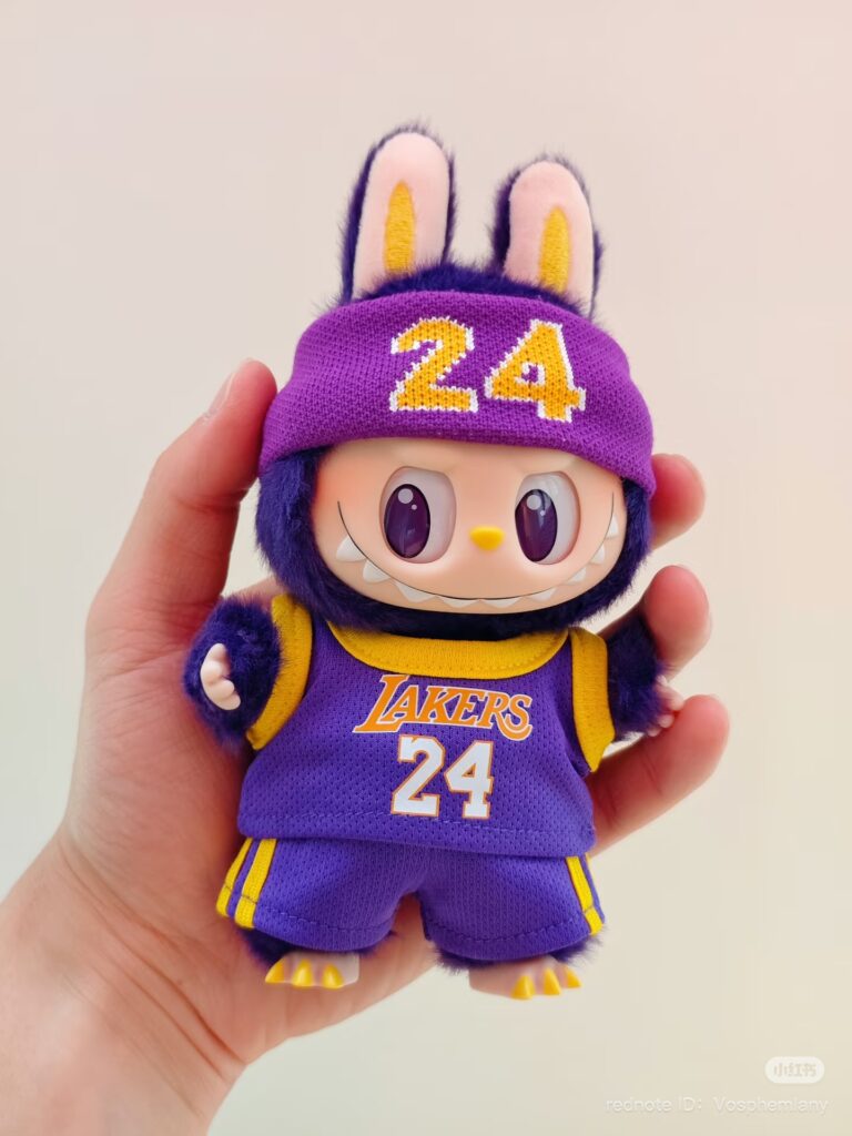 How to Make Labubu Clothes: A Cozy DIY Guide for Fans Who Want More Than Store-Bought 3 Labubu doll clothes in Lakers #24 jersey and shorts set