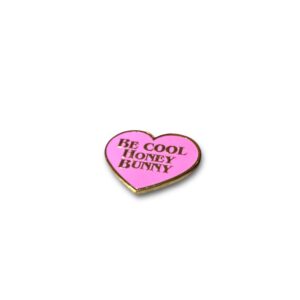 be-cool-honey-bunny-heart-anime-enamel-pin-black-marble