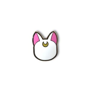 Sailor Moon enamel pin showing Artemis front view on white background